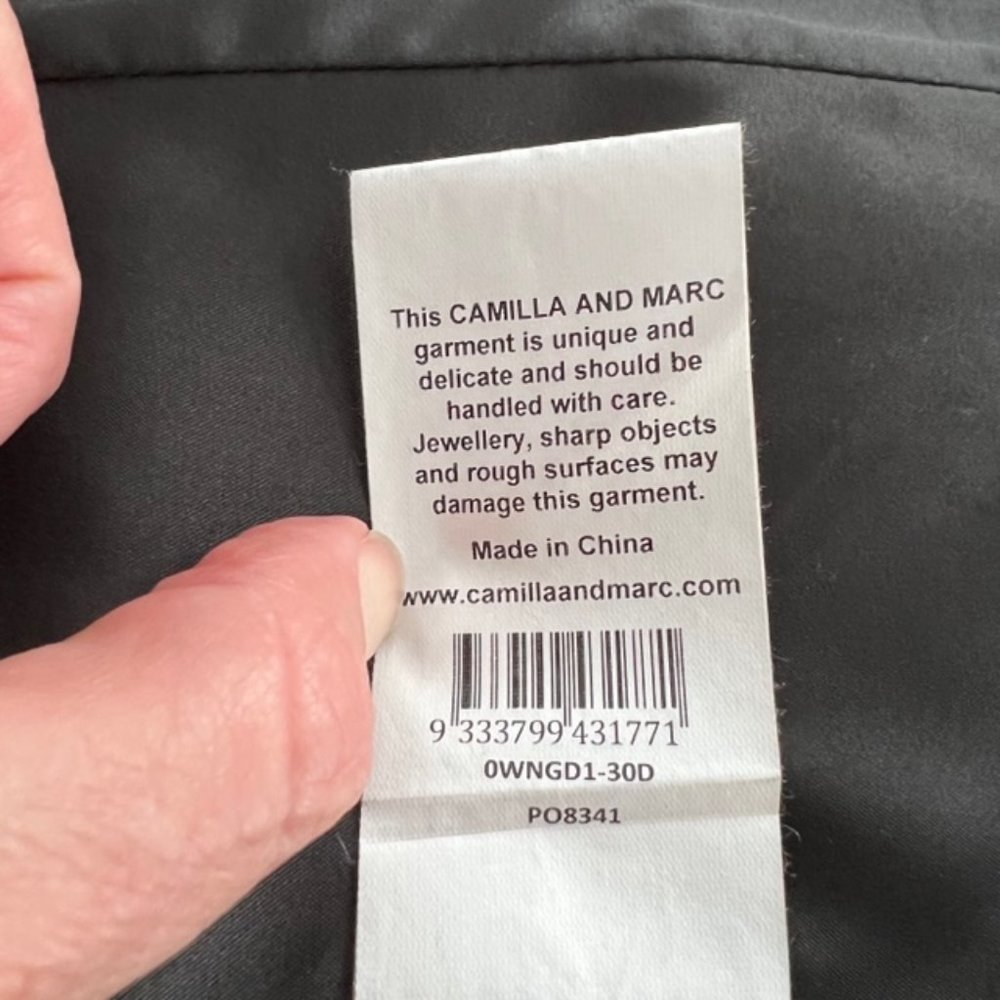 Camilla and Marc Dimmer Blazer in Black Size 8 - Picture 8 of 10